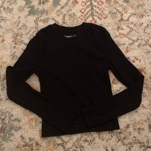 Abercrombie Black Long Sleeve